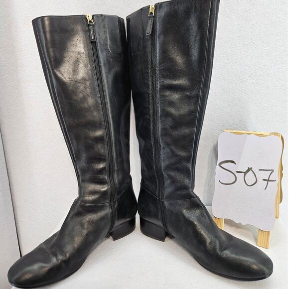 Nine West knee high riding boots, size 9.5 - Picture 2 of 8